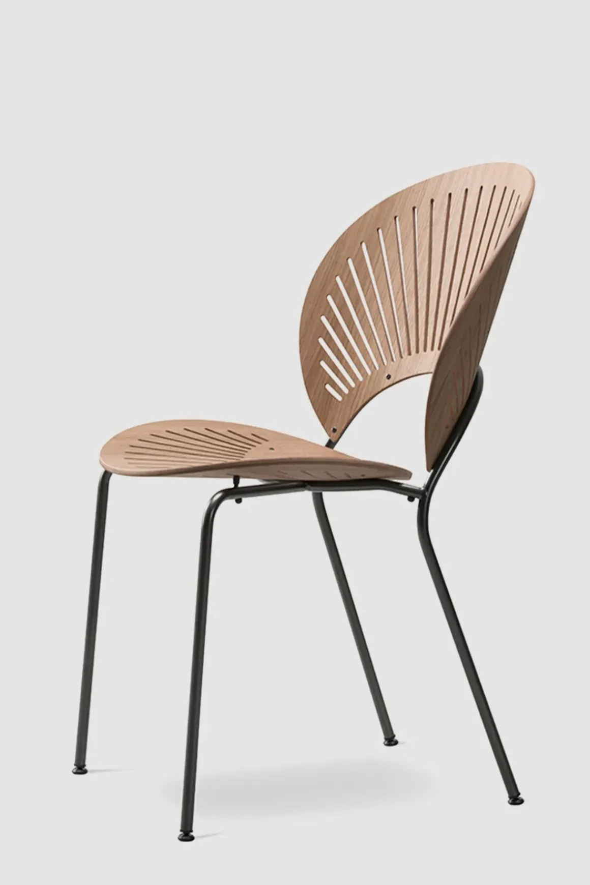 Spisestuestol - Trinidad 3398 Lakkert Eik/Flint