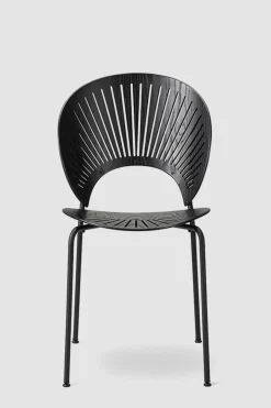 Spisestuestol - Trinidad 3398 Sort Ask/ Sort