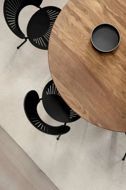 Spisestuestol - Trinidad 3398 Sort Ask/ Sort