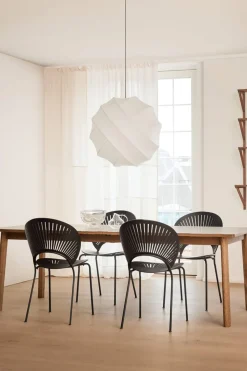 Spisestuestol - Trinidad 3398 Sort Ask/ Sort