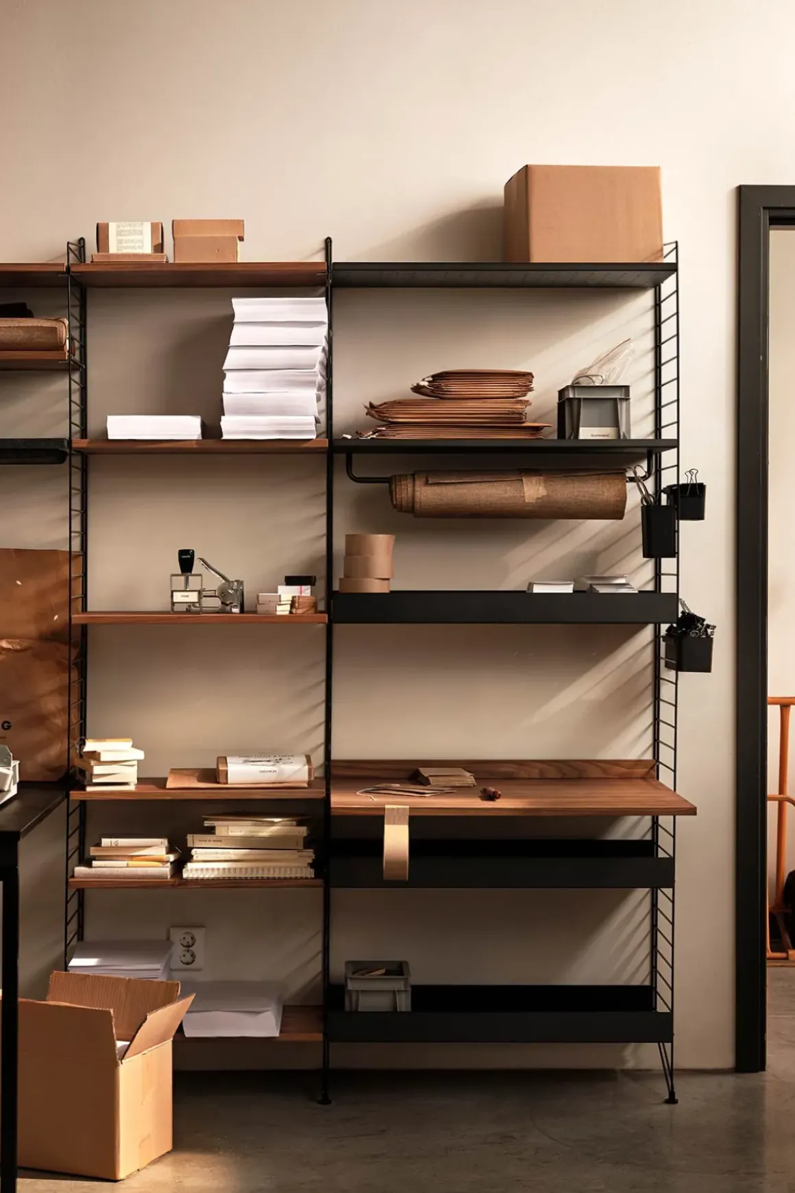 Stang - for Metallhylle 78cm Sort