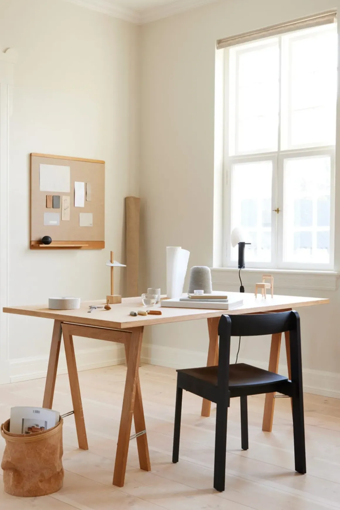 Stol - Blueprint Chair Sort Eik