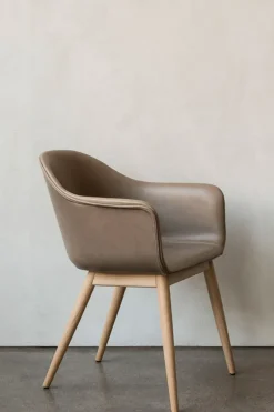 Stol - Harbour Dining Leather PC1 / Wood Base