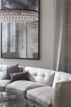 Taklampe - Arctic Pear Chandelier Round 120cm