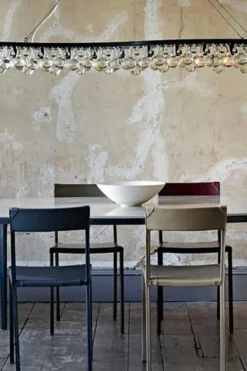 Taklampe - Arctic Pear Chandelier Single Wave 160cm