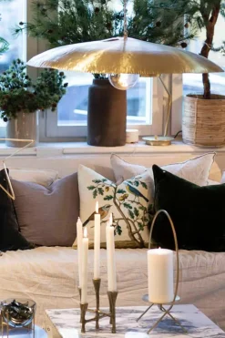 Taklampe - Brass 95 Dia80cm Messing