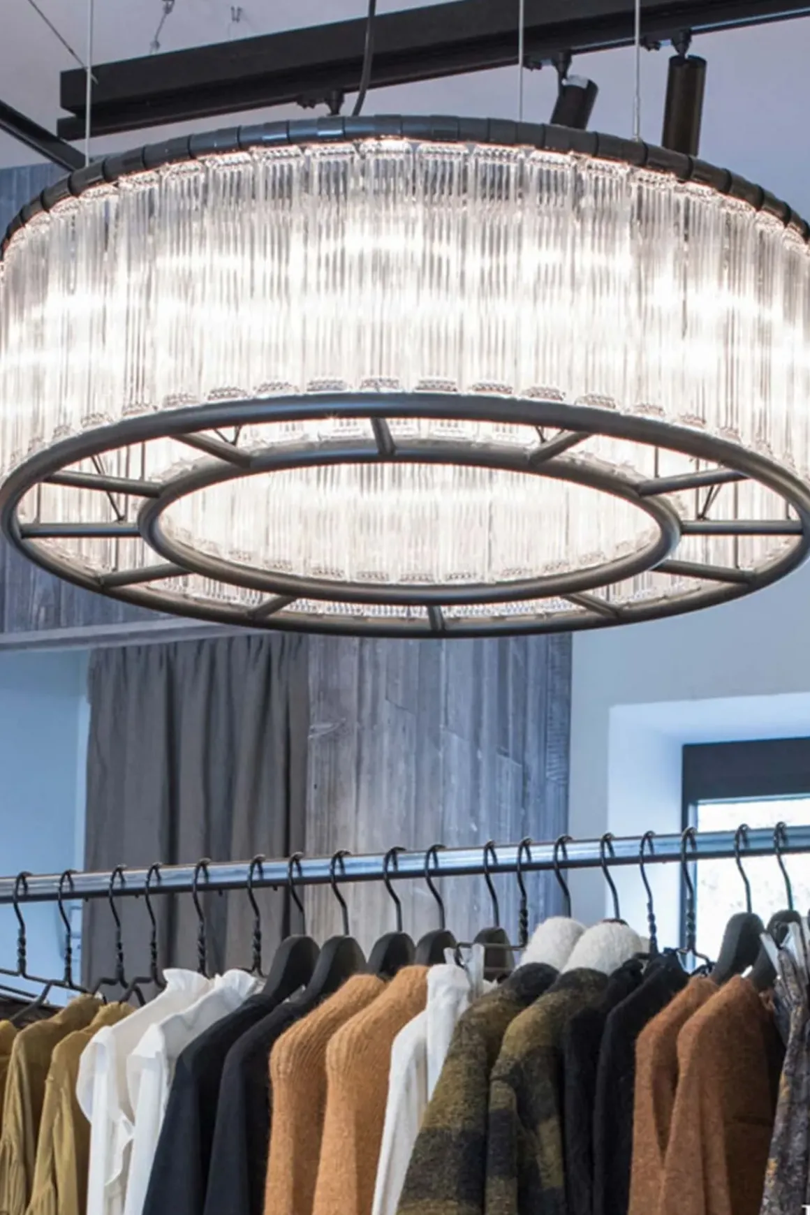 Taklampe - Estadio dia105cm 3 Support Hanging System