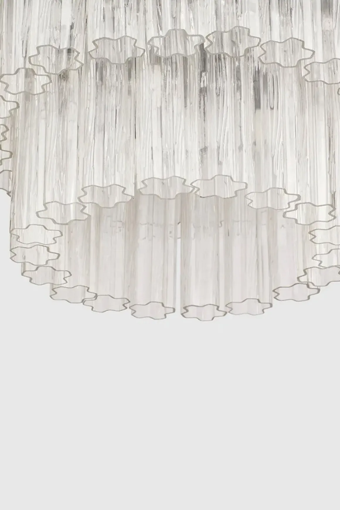 Taklampe - Fontaine Chandelier 2-Layer Krom/Klar