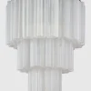 Taklampe - Fontaine Chandelier 3-layer Sort/Hvit