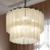 Taklampe - Fontaine Chandelier 2-layer Sort/Hvit