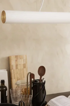 Taklampe - Vuelta Pendant 100 White/Brass