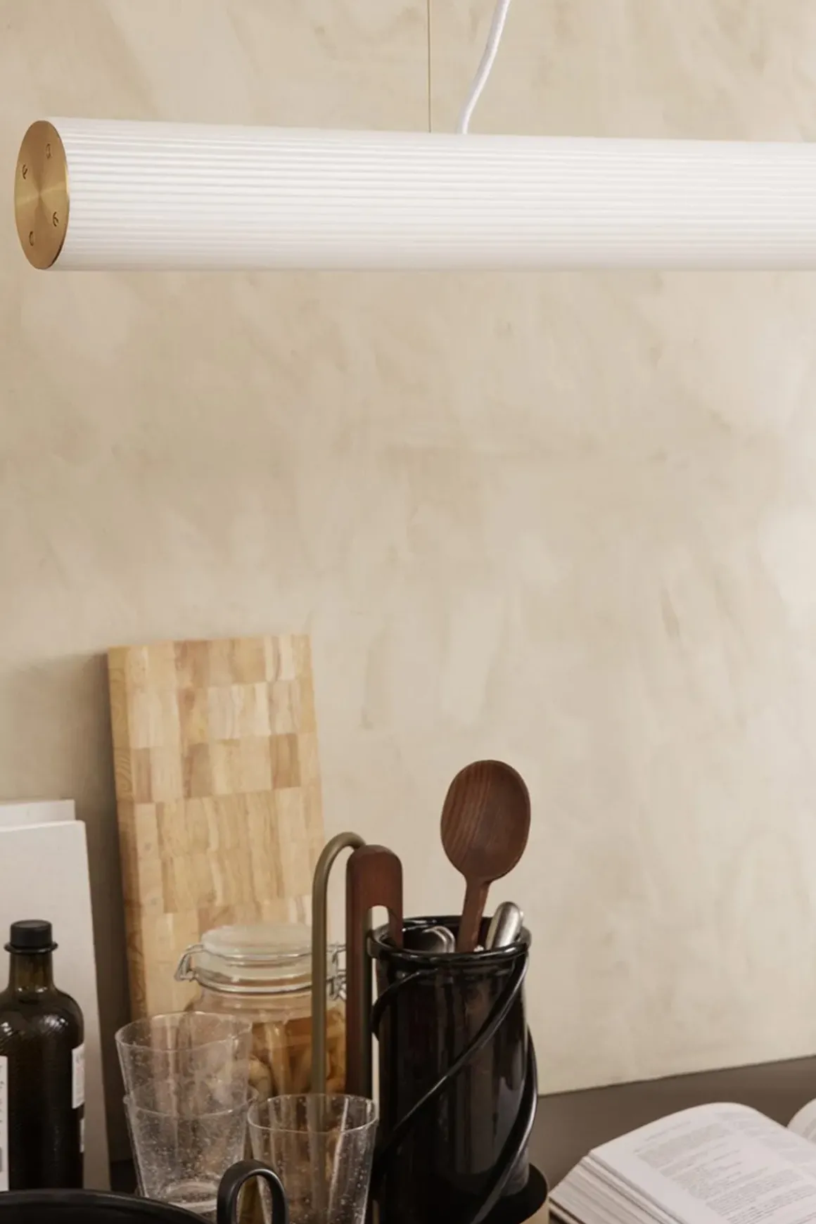 Taklampe - Vuelta Pendant 100 White/Brass