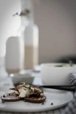 Tallerken - Base L Hvit