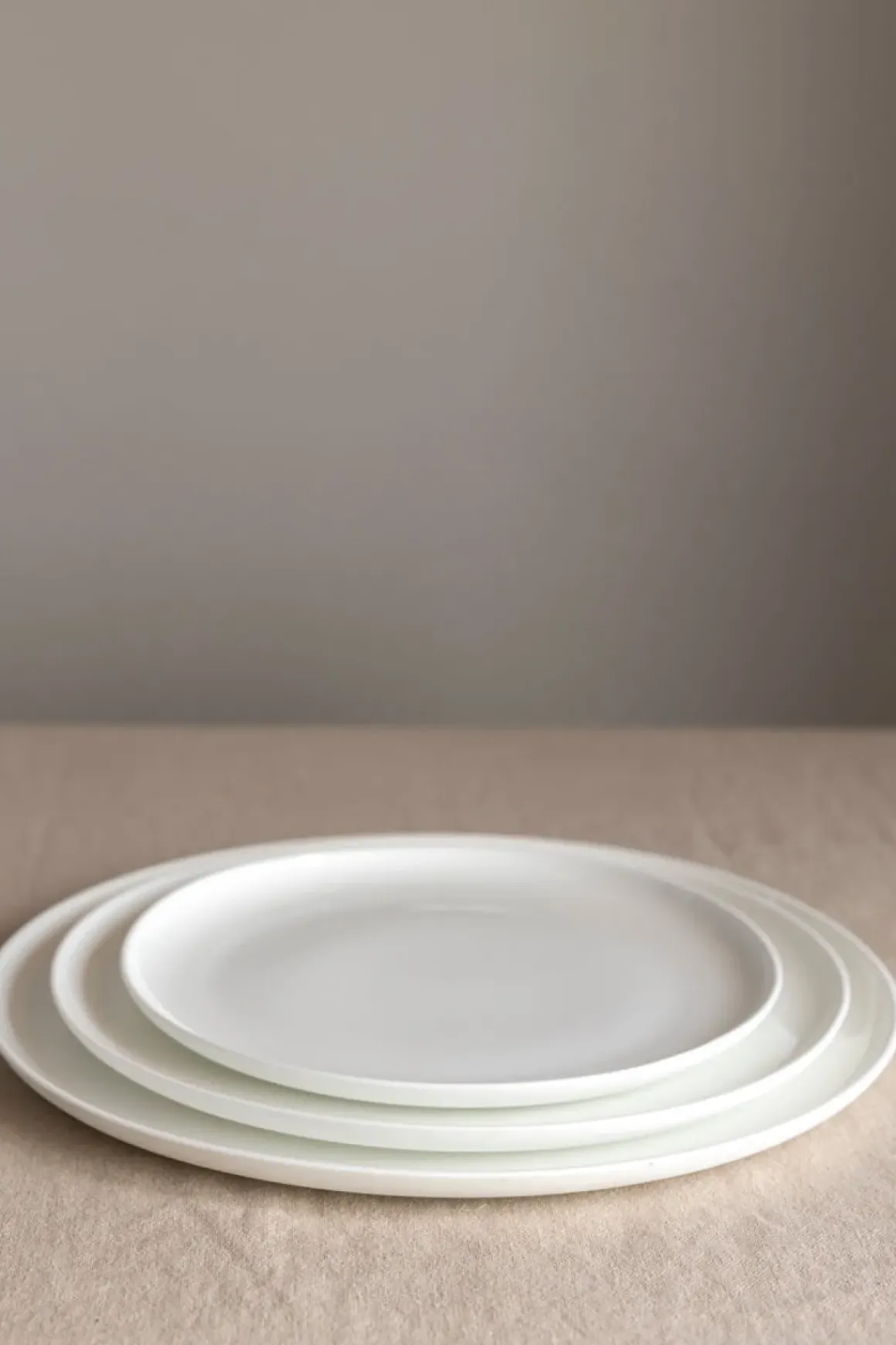 Tallerken - Base M Hvit