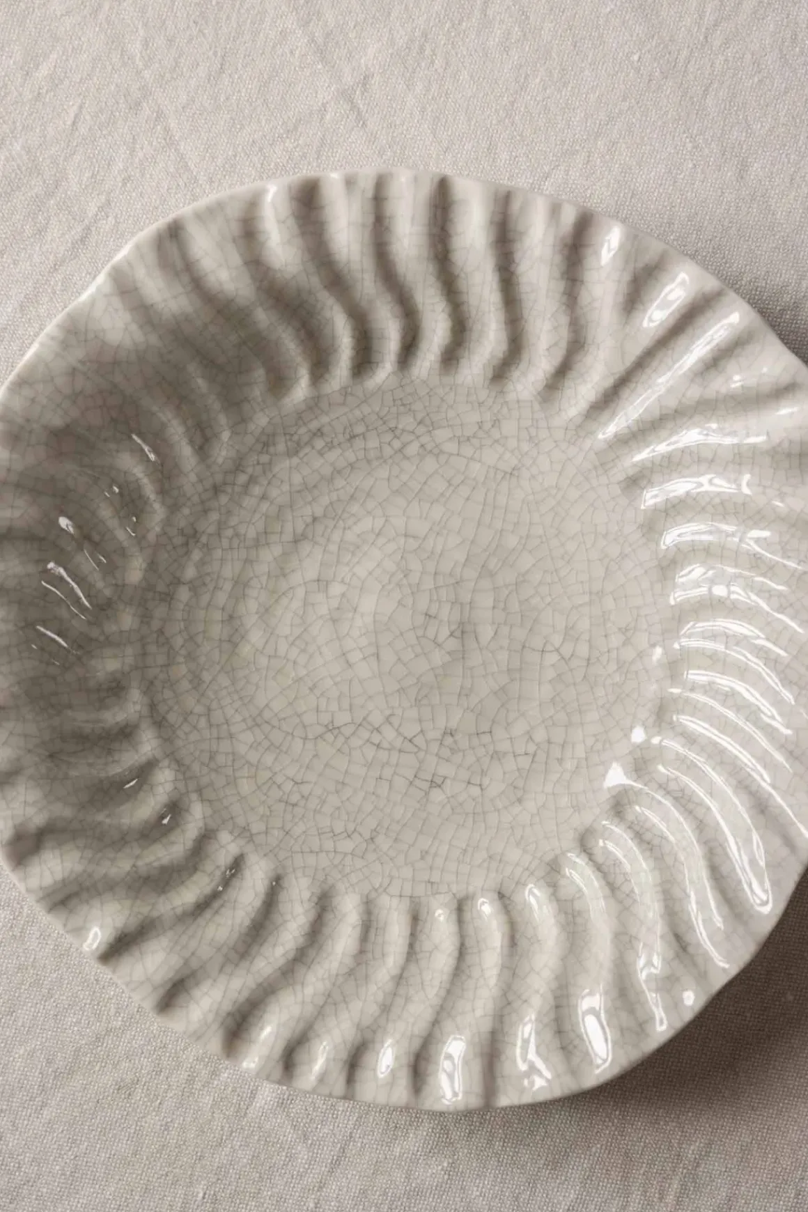 Tallerken - Dashi XL Dia28cm Quartz Craquele