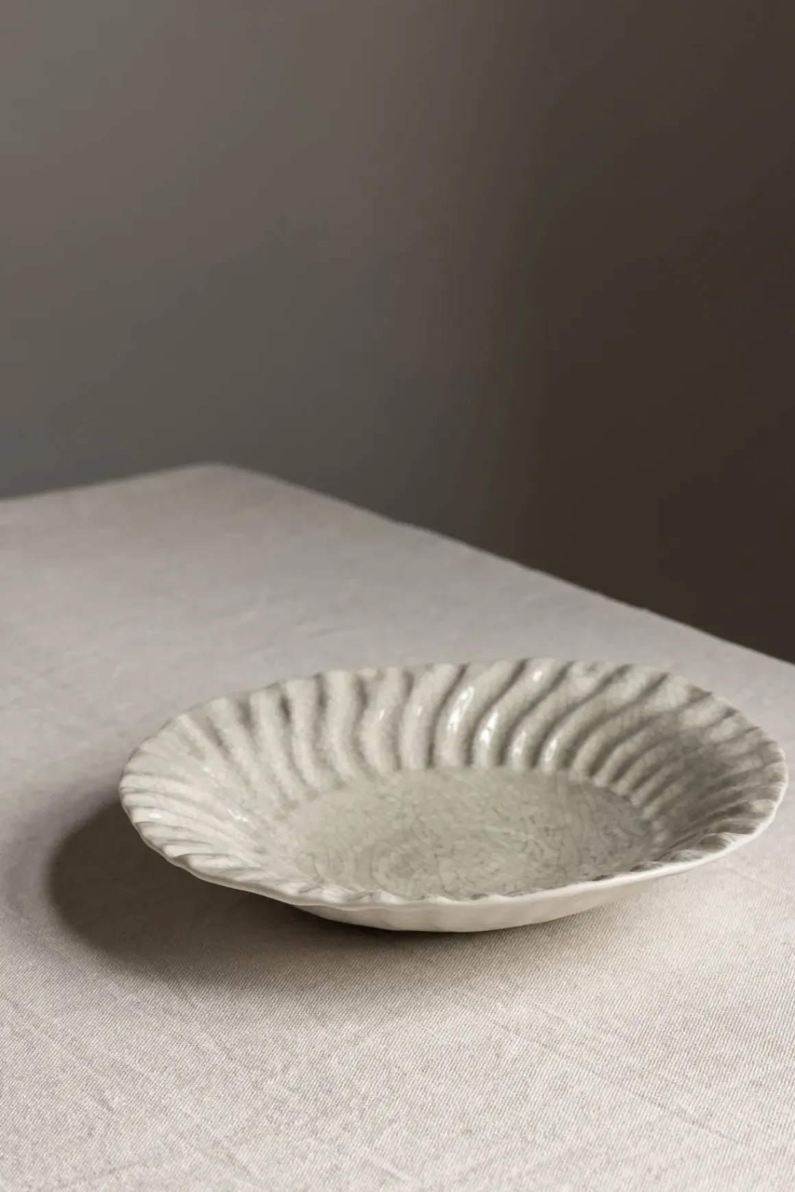 Tallerken - Dashi XL Dia28cm Quartz Craquele