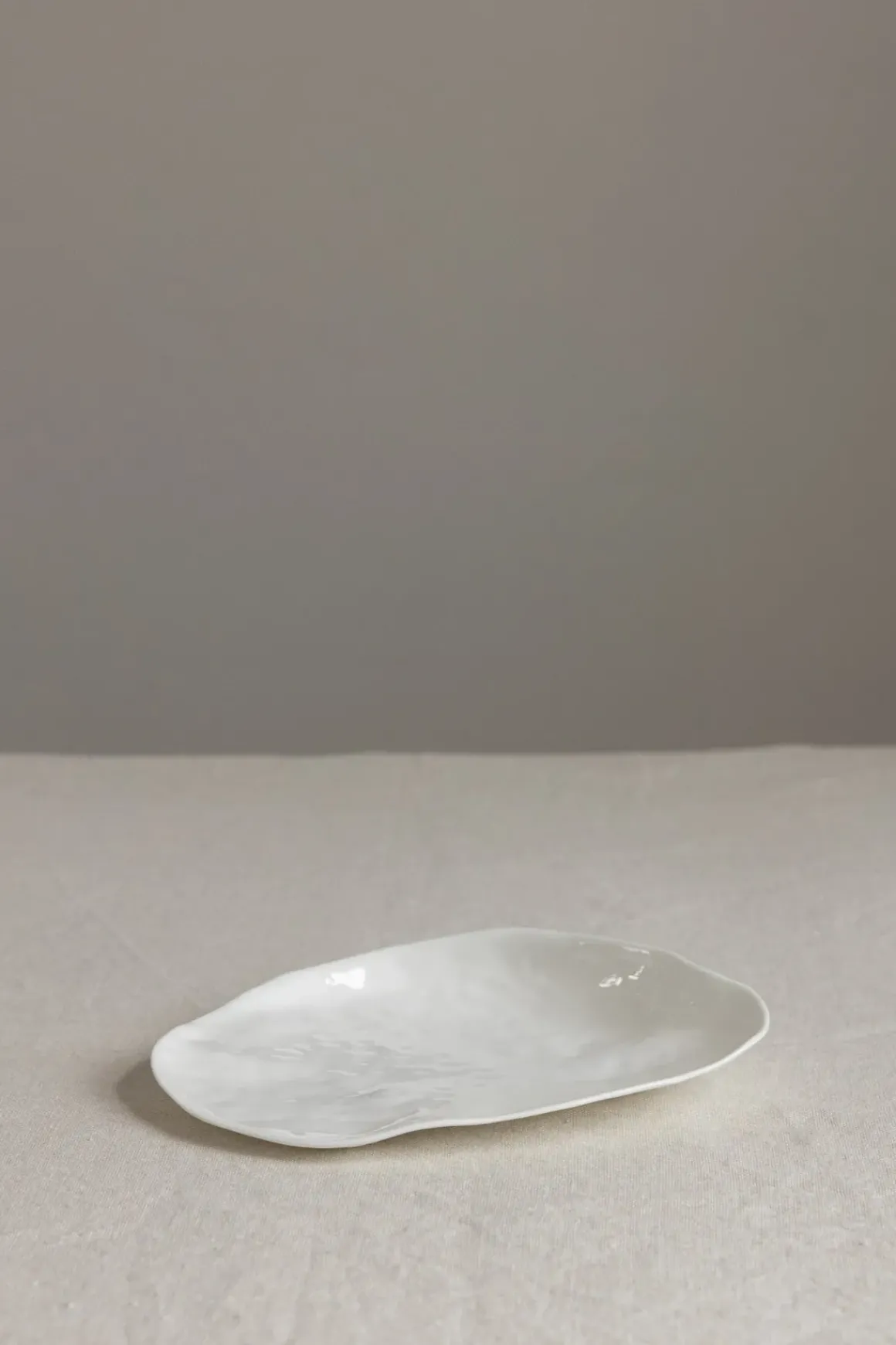 Tallerken - Ebb and Flood M White