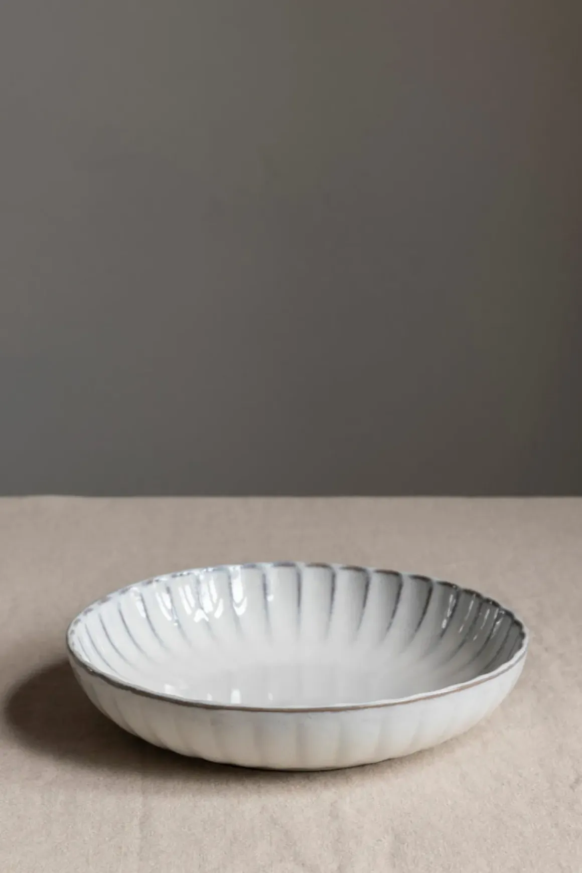 Tallerken - Inku High Hvit