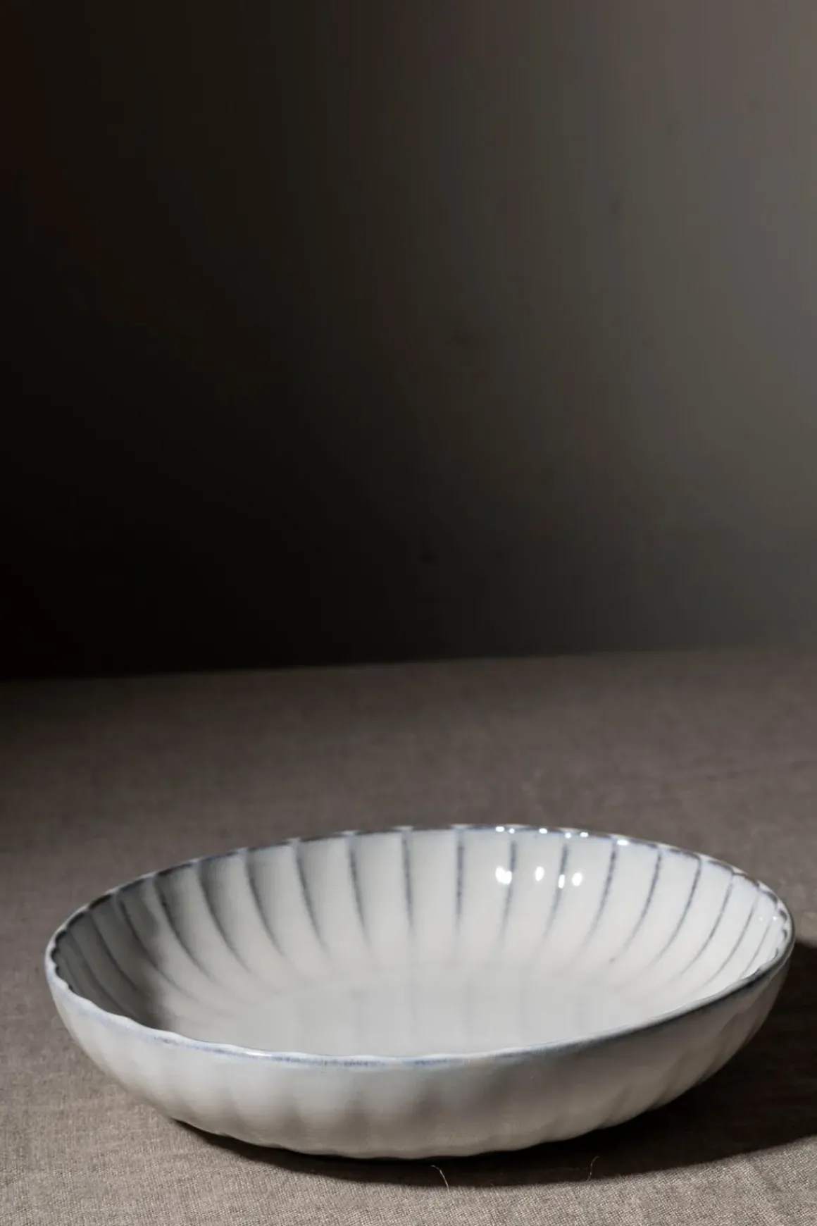 Tallerken - Inku High Hvit