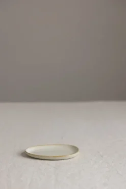 Tallerken - Out of Lines Bread Plate Off-White