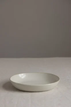 Tallerken - Out of Lines Deep Plate M Off-White