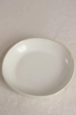 Tallerken - Out of Lines Deep Plate M Off-White