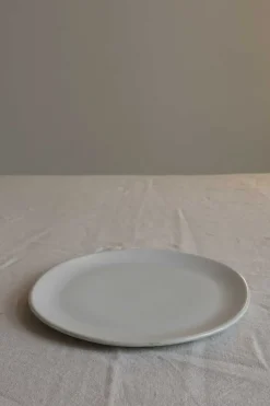 Tallerken - Out of Lines L Off-White