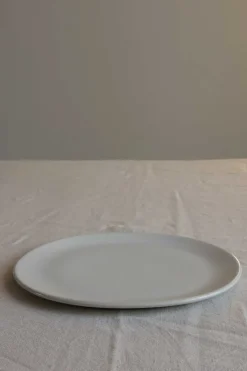 Tallerken - Out of Lines L Off-White