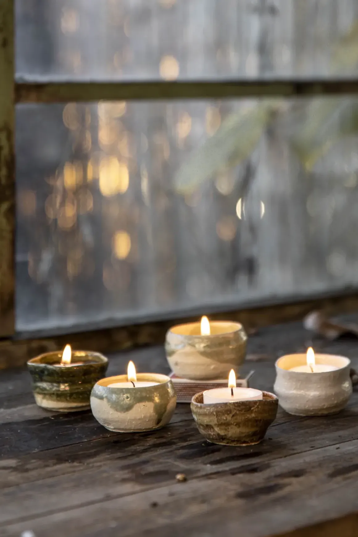 Telysholder - Japansk Keramikk Celadon