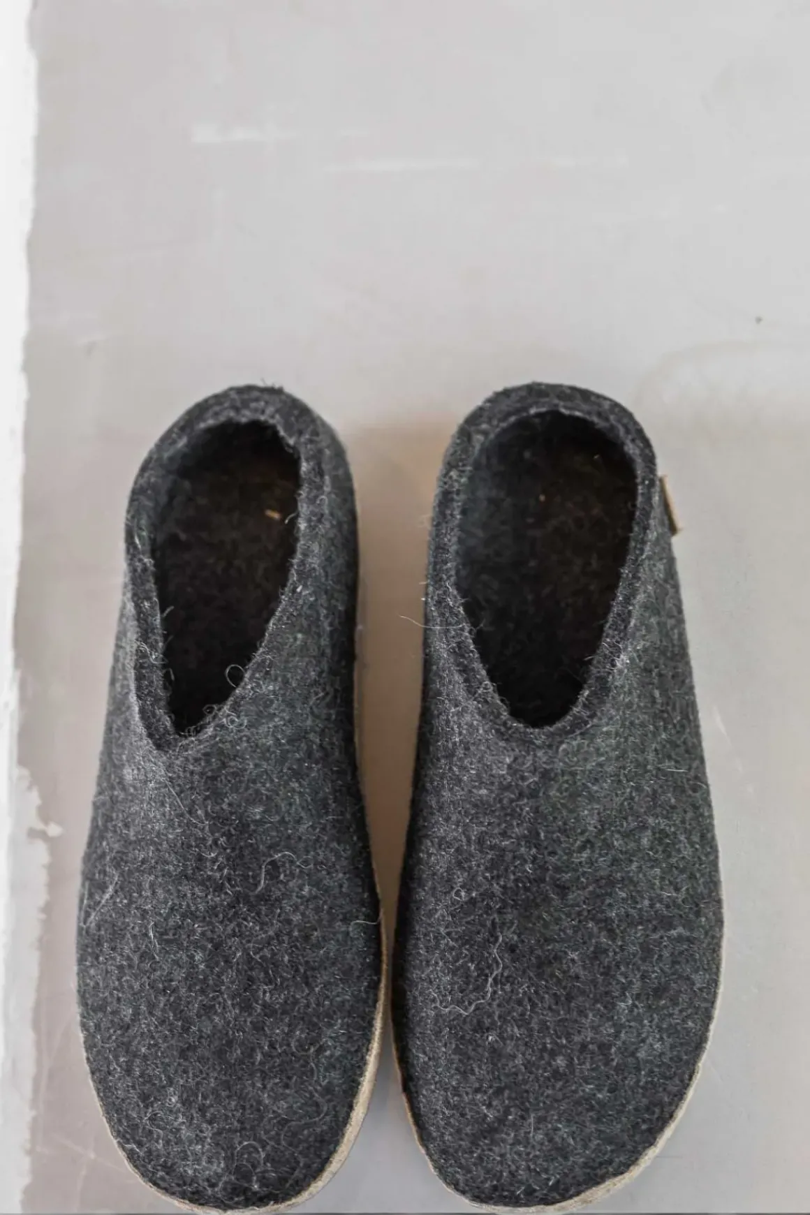 Tøfler - Koksgrå