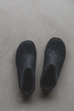 Tøfler - Koksgrå