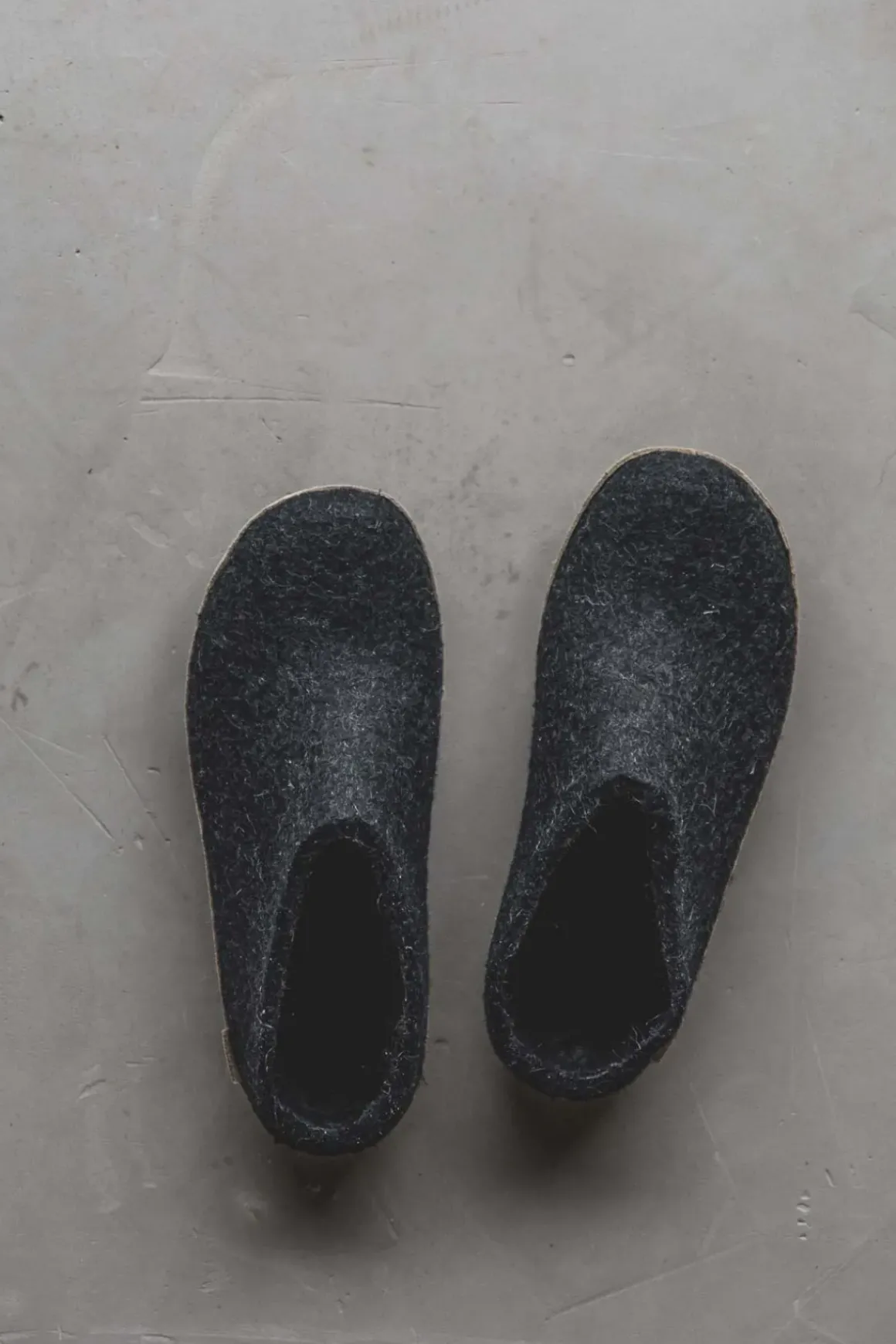 Tøfler - Koksgrå
