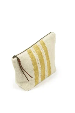 Toalettmappe - Belgian Pouch Mustard Stripe