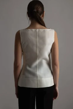 Topp - Tami-Atelier Silk Wool Twill