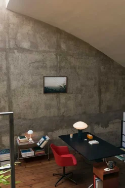 Trillebord - Alima Trolley NDS1 Krom/Lakkert Valnøtt