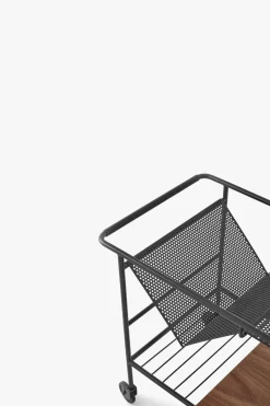 Trillebord - Alima Trolley NDS1 Matt Sort/Lakkert Valnøtt