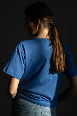 T-Skjorte - Classic Circular Tee Brilliant Blue