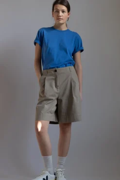 T-Skjorte - Classic Circular Tee Brilliant Blue