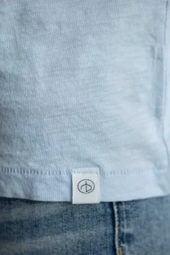 T-skjorte - Slub Vee Raindrop