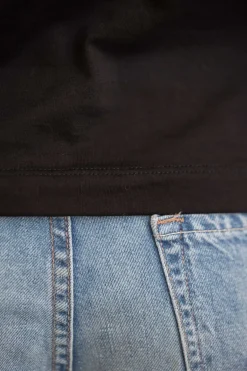 T-skjorte - S/S Crew NK Tee Black