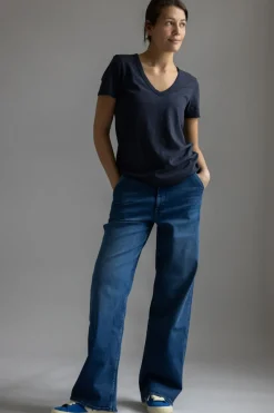 T-Skjorte - The Slub Vee Salute