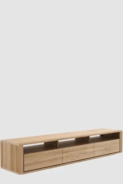 TV-Benk - Oak Shadow 3 Skuffer