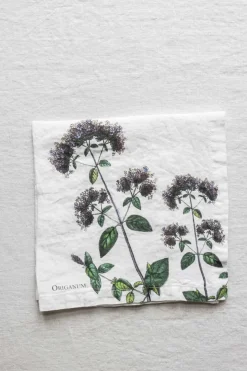 Tøyserviett - Aromatic Herbs 45x45cm Oregano