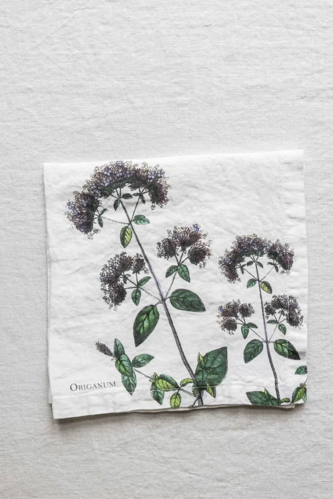 Tøyserviett - Aromatic Herbs 45x45cm Oregano
