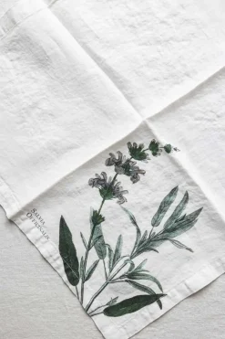 Tøyserviett - Aromatic Herbs 45x45cm Salvie