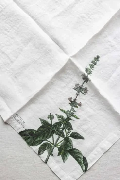 Tøyserviett - Aromatic Herbs 45x45cm Basilikum