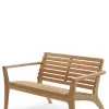 Utebenk - Regatta Lounge 133x72x74cm Sete h40cm Teak