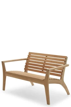 Utebenk - Regatta Lounge 133x72x74cm Sete h40cm Teak