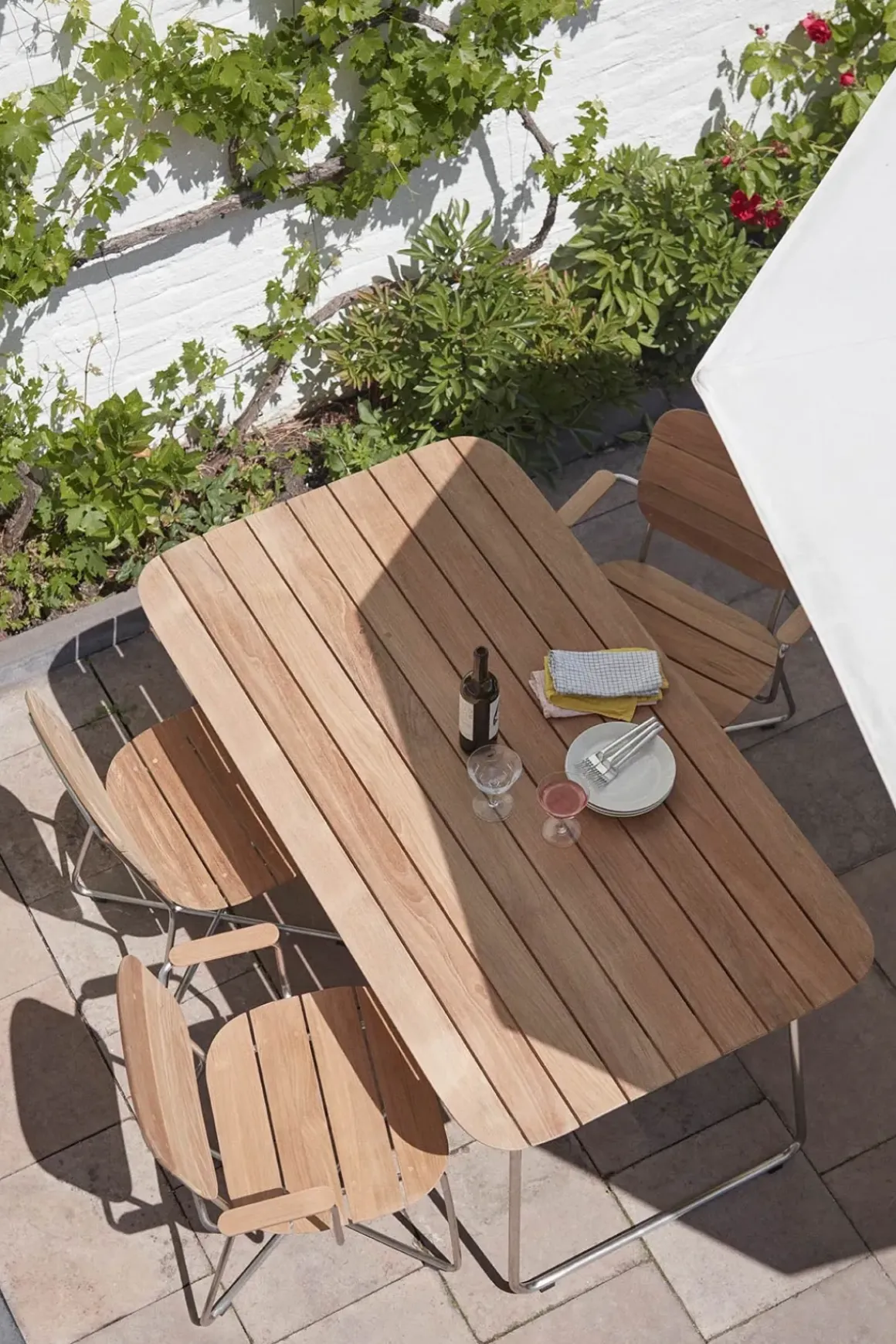 Utebord - Lilium L160xB90xH72,5cm Teak