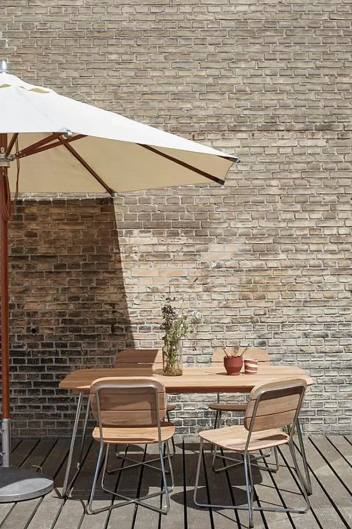 Utebord - Lilium L160xB90xH72,5cm Teak